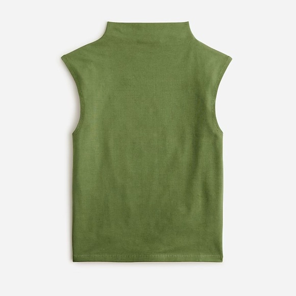 J Crew Fitted Mock neck tank - Picture 1 of 5